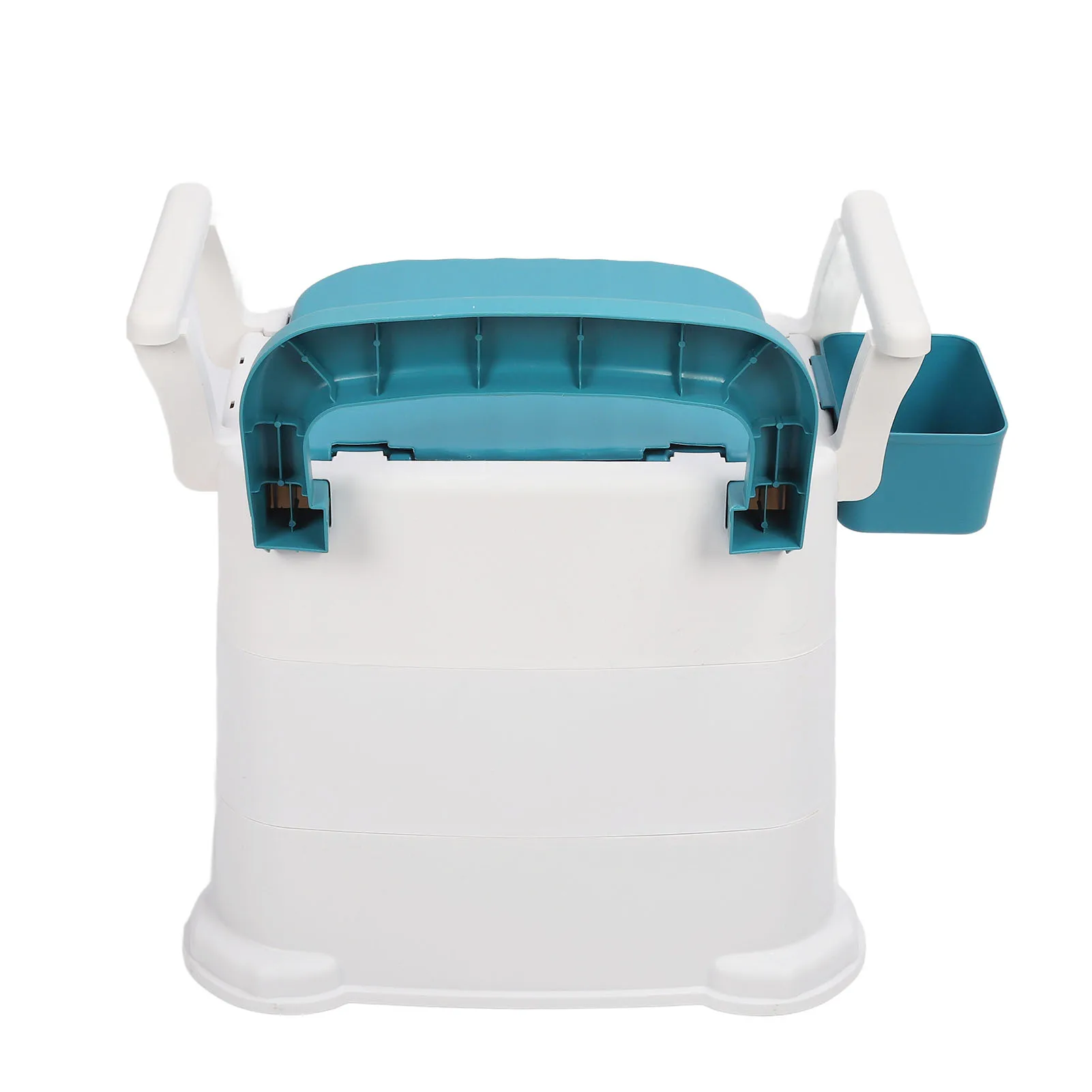 Adult Commode Toilet Commode for Adults Anti Slip Soft Padded High Load Capacity Commode Toilet with Garbage Bag 4