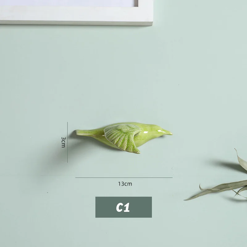 Hirondelle Murale 3 Décorations Murales Hirondelle En Bois - Style Nordique - Pour Chambre Enfant Ou Salon Oiseau Bois