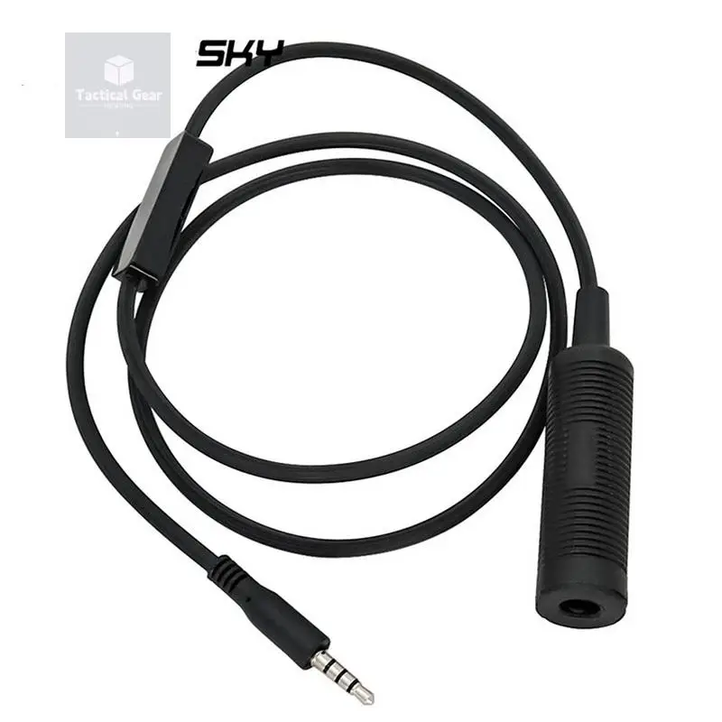 Phone PTT US Nexus U93 TP120 Military/non-military Plug to 3.5mm Plug Music Adapter