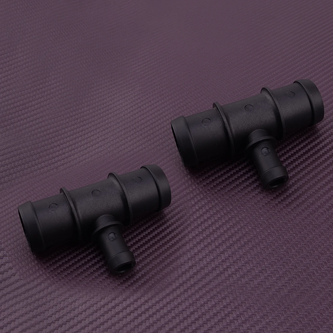 Connecteur De Tuyau De Chauffage En Plastique Noir, 1-1/4 "5/4 5/8" 32mm 16mm, Bride D'eau De Reoidissement, 2 Pièces