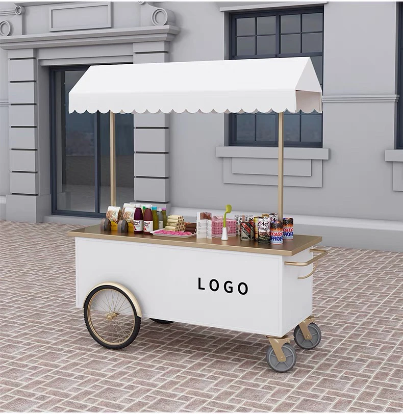 Float trolley mobile coffee activity Internet celebrity food cart trolley cart