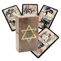 Oracle Cards The Oracle of Heaven and Hell Cards Board Game English Version Standard Tarot Decks for Witch Gift Party Favors 1