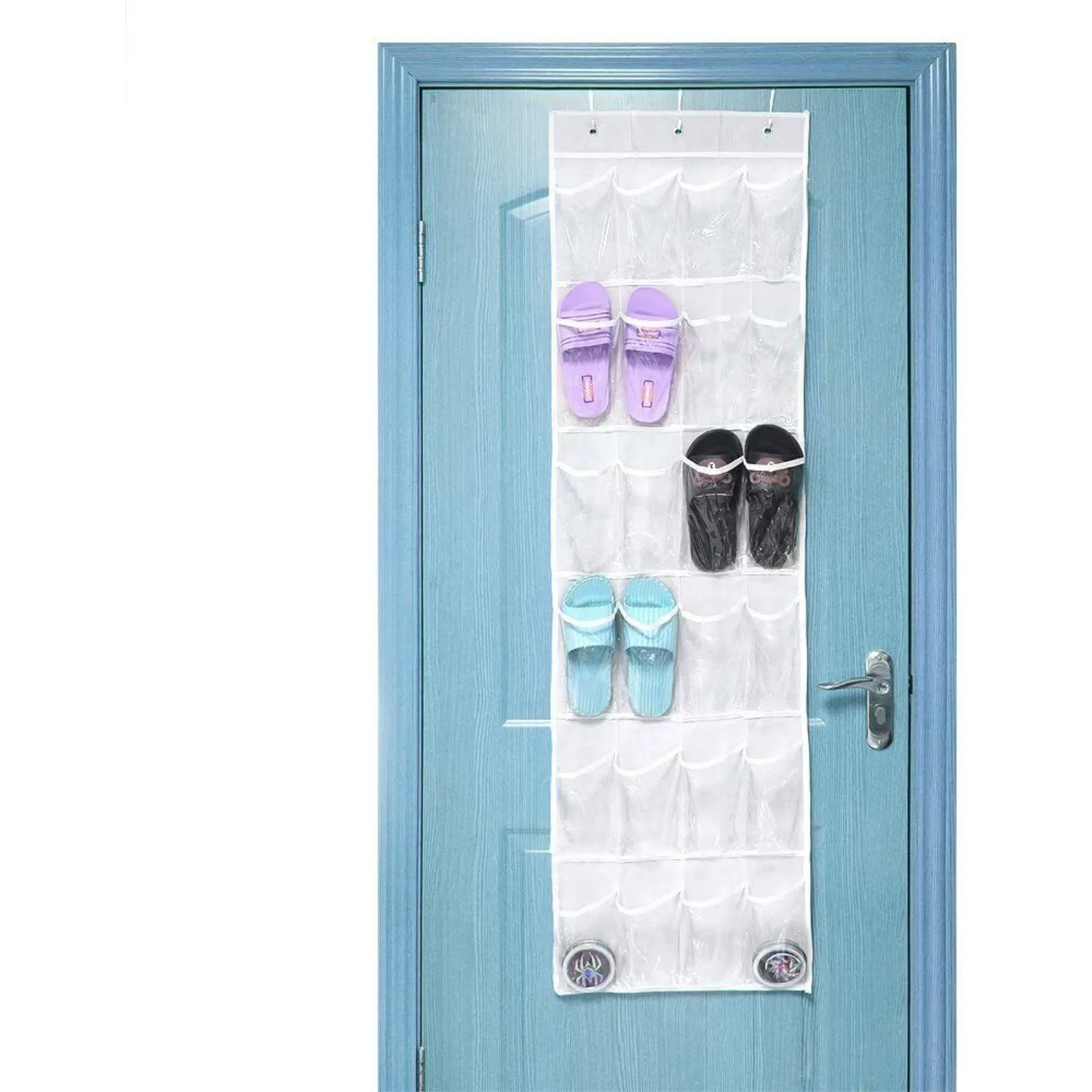 

Over The Door Shoe Organizer Rack Hanging Storage Holder Hanger Bag Closet