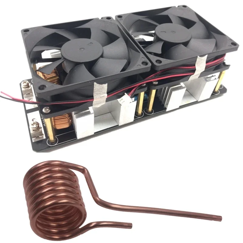 DC 24V~48V ZVS Low voltage induction heating board 2000W 50A Power supply module Flyback Driver Heater Tesla coil Heaters