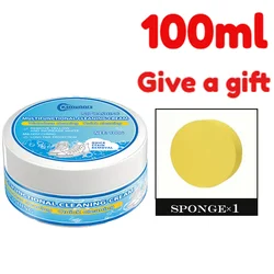 Ultimate White Shoe Cleaner and Stain Remover for Leather and Interiors (100ml)