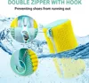 360° Washing Shoes Bag Laundry Sports Tennis Shoes Protector Reusable Net Fluffy Fibers Easily Remove Dirt Washing Friendly Dry 4