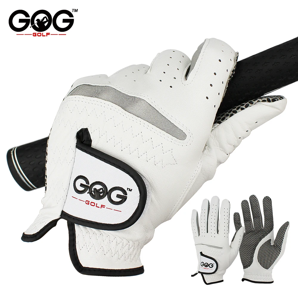 Premium Cabretta Leather Men's Golf Glove - Soft, Breathable, and Anti-Slip