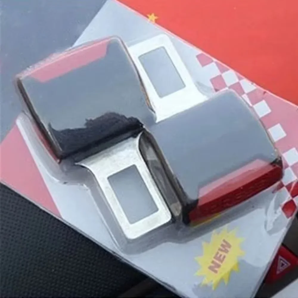 Seat Belt Extender 2pcs/Set Car Safety Belt Buckle Extension Clip Thick Socket Plug Thick Insert Socket Extender Tool