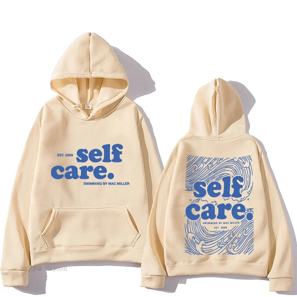 Description Picture 6 of itemMacc Miller Self Care Hoodies Heavy Mental Casual Men Sweatshirts Long Sleeve Winter Spring Hooded Pullovers Men Hip Hop Clothes