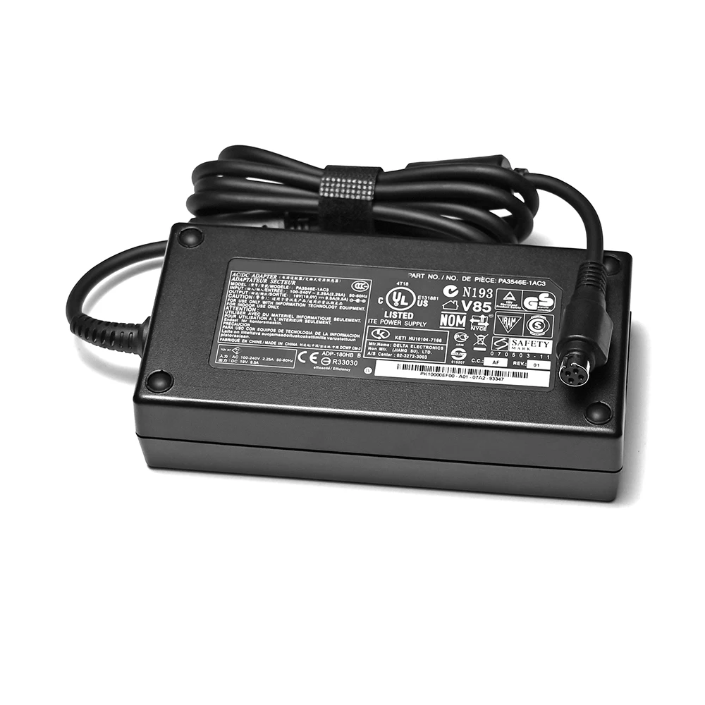 Laptop Adaptador ac Pa3546e1ac3 de Carregador para Toshiba Qosmio X500 X505 X70 X75 X770 X870 X875 X770 X770 X770 19v 9.5a 180w - Imagem 5