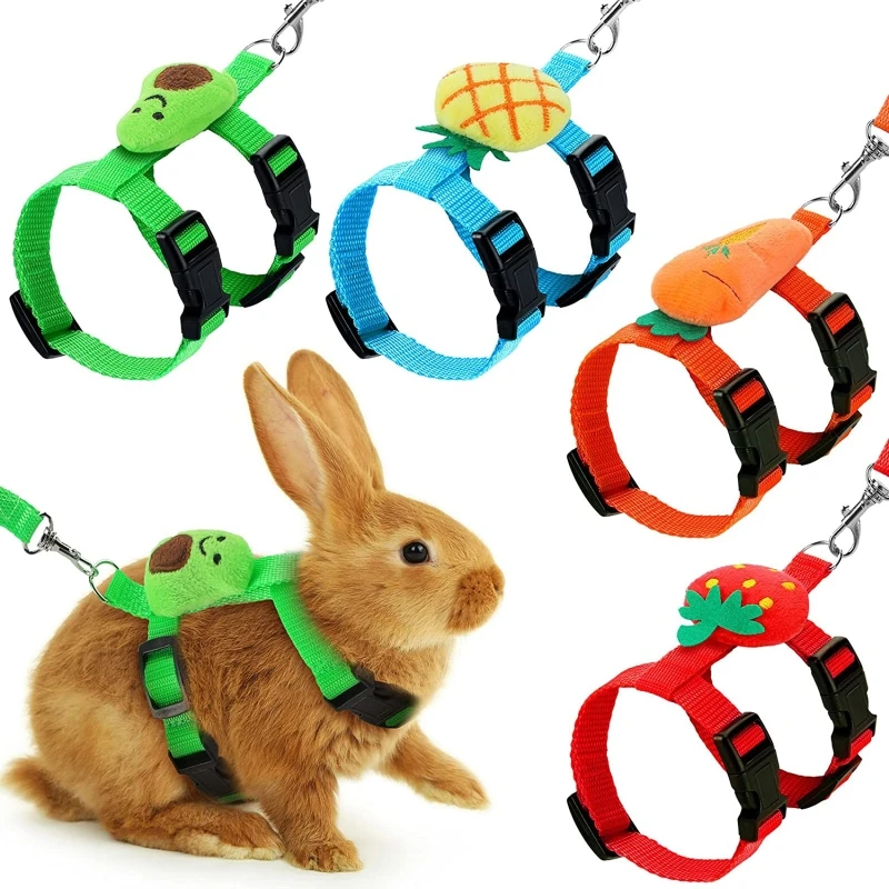 Harness Leash Rabbits Collar Leash Rabbit Harness Rabbit Leash