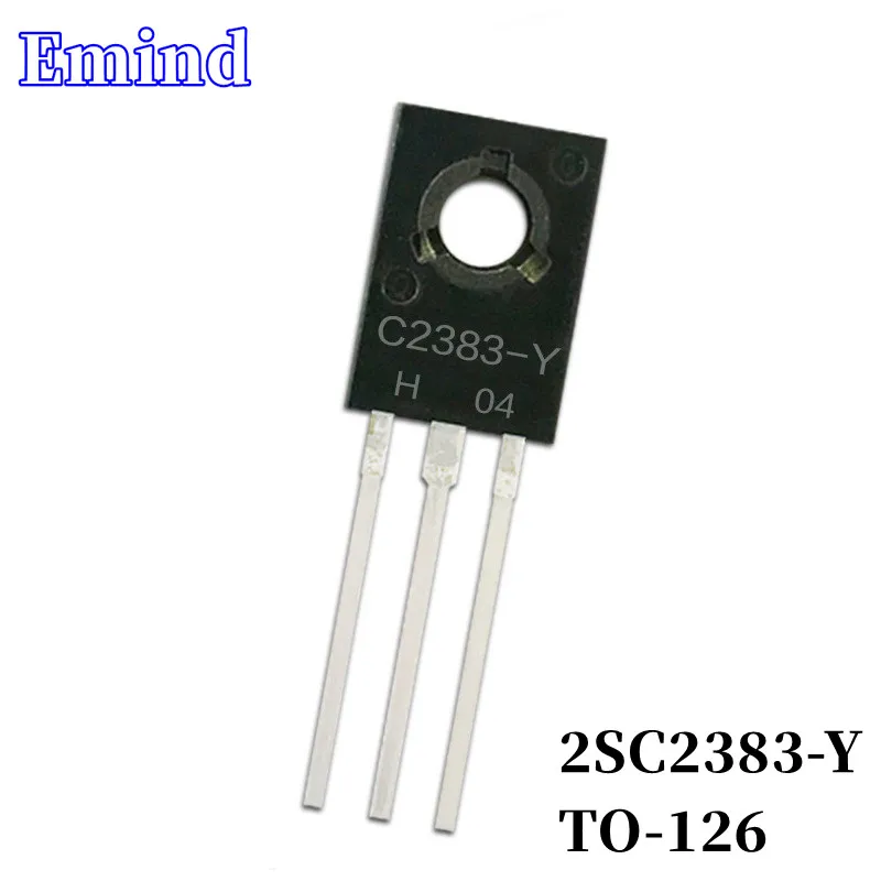 

100/300/500/1000/2000Pcs 2SC2383-Y C2383-Y DIP Transistor TO-126 NPN Type 160V/2A Bipolar Amplifier Transistor