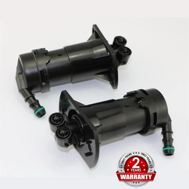 2pcs For Audi A6 C6 2004 2005 2006 2007 2008 Front Bumper Headlight Washer Lift Cylinder Spray Nozzle Jet Left And Right