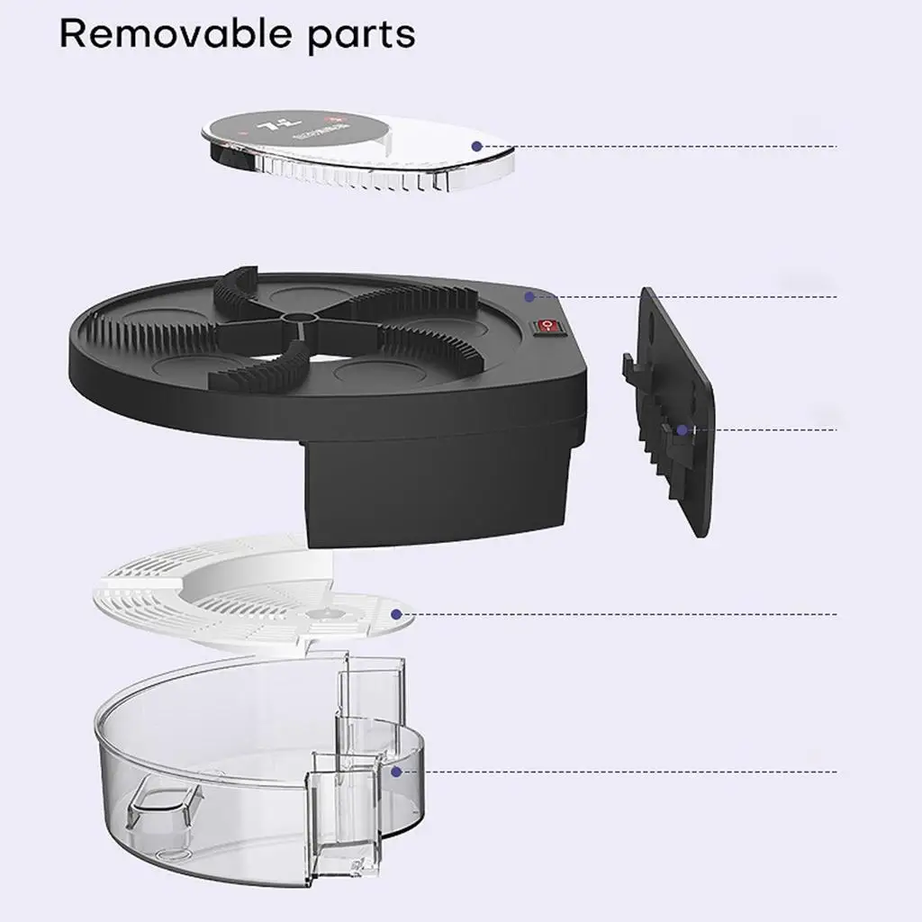 

Вращающийся электрический Flycatcher Bug Zapper борьба с вредителями черный перезаряжаемый