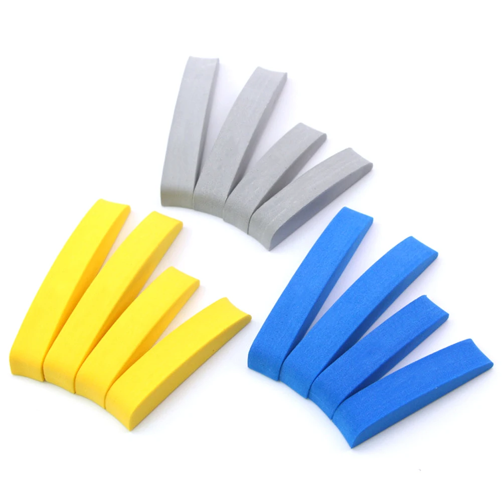 Car Door Protector Guard Strips - Scratch-Resistant Rubber Bumper Stickers for Auto Door Edge Protection and Decoration (4-Pack)