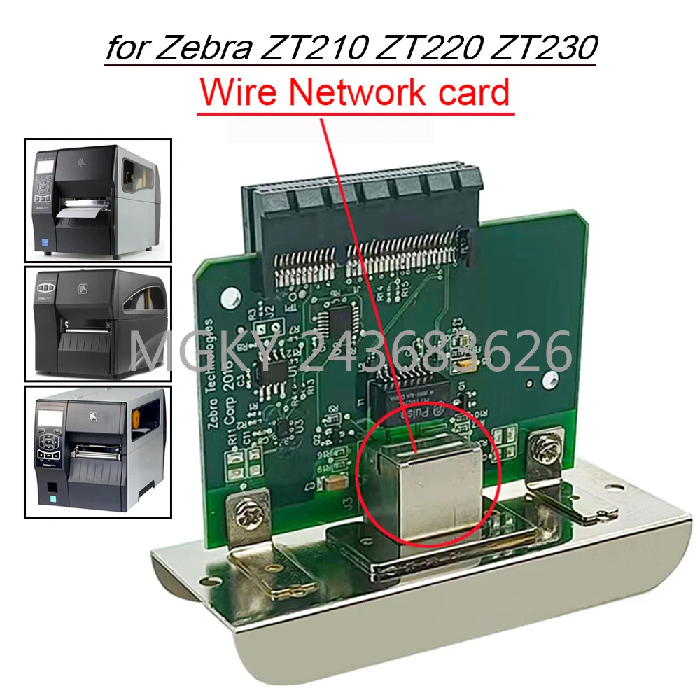 Zt210 Zt220 Zt230 Scheda Di Rete Server Di Stampa Ethernet Interna Per Zebra