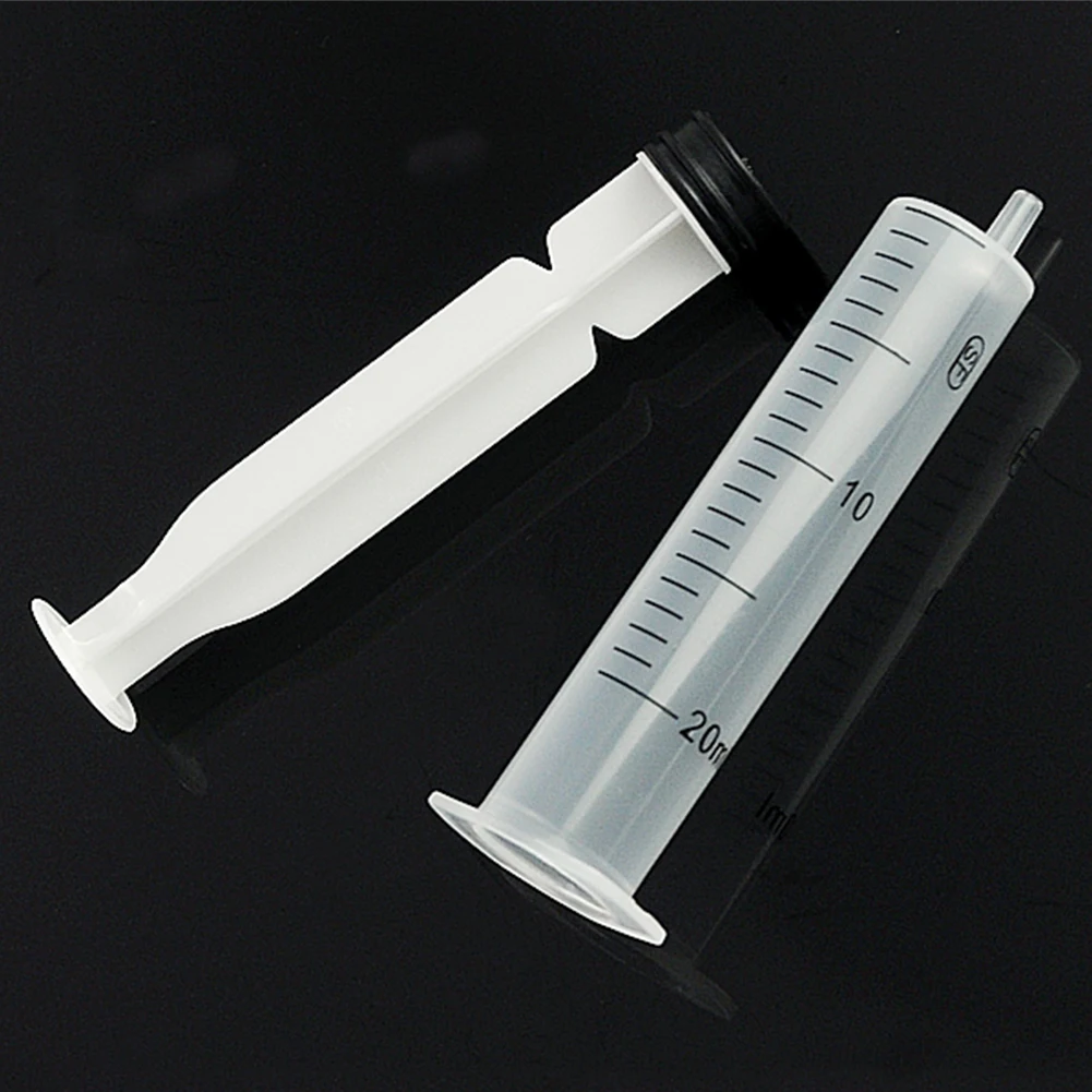6pcs 20mL Plastic Syringes Hydroponic Measure Perfume Rinse Disposable Nutrient Sampler Injector For Feed Small Cat Dog Tree 4