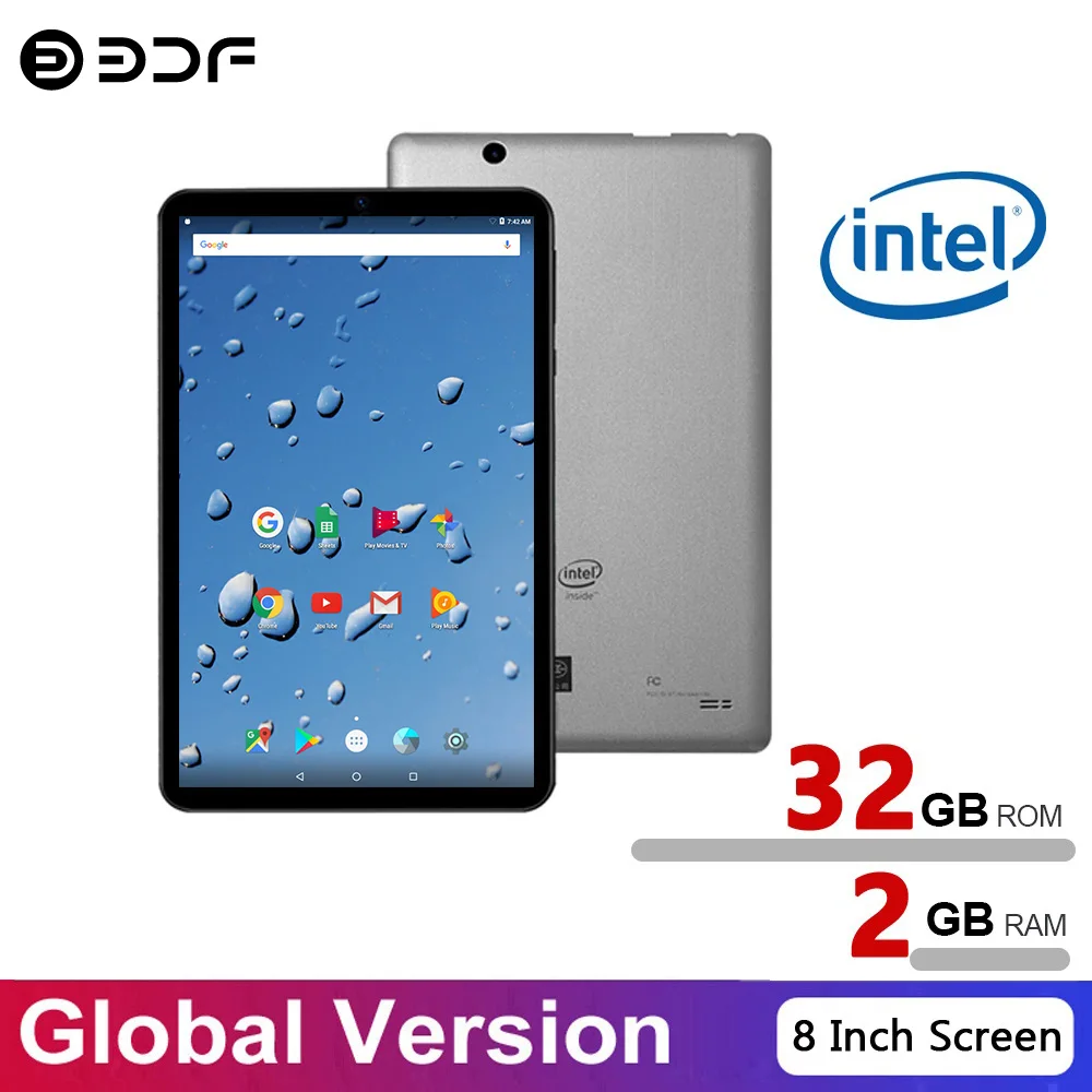 저렴한 어린이 학습 교육 태블릿, 안드로이드 태블릿, 쿼드 코어, 2GB RAM, 32GB ROM, 와이파이 태블릿 PC, 8 인치 태블릿 