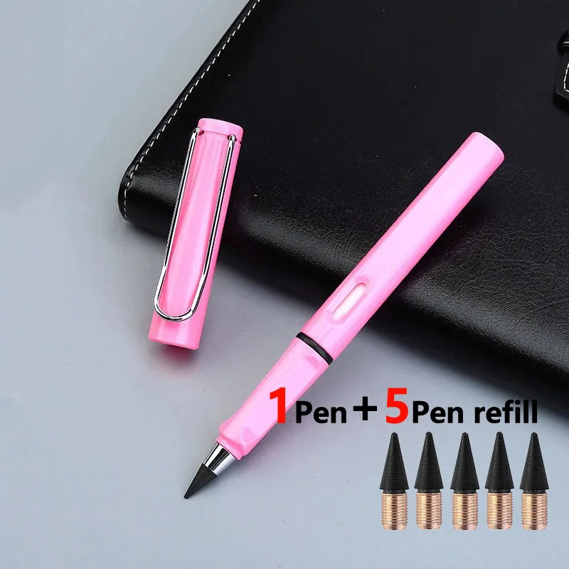 Innovative No-Sharpen No-Ink Student Pencil Set for Limitless Writing & Sketching