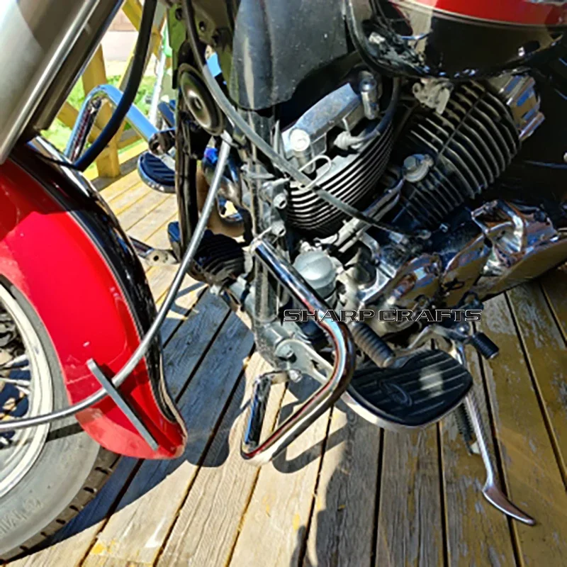 Yamaha Dragstar DS400 650 V-star XVS 400 650 Classic 1996-2013 Motorcycle Engine Guard Crash Bar Protector Bumper