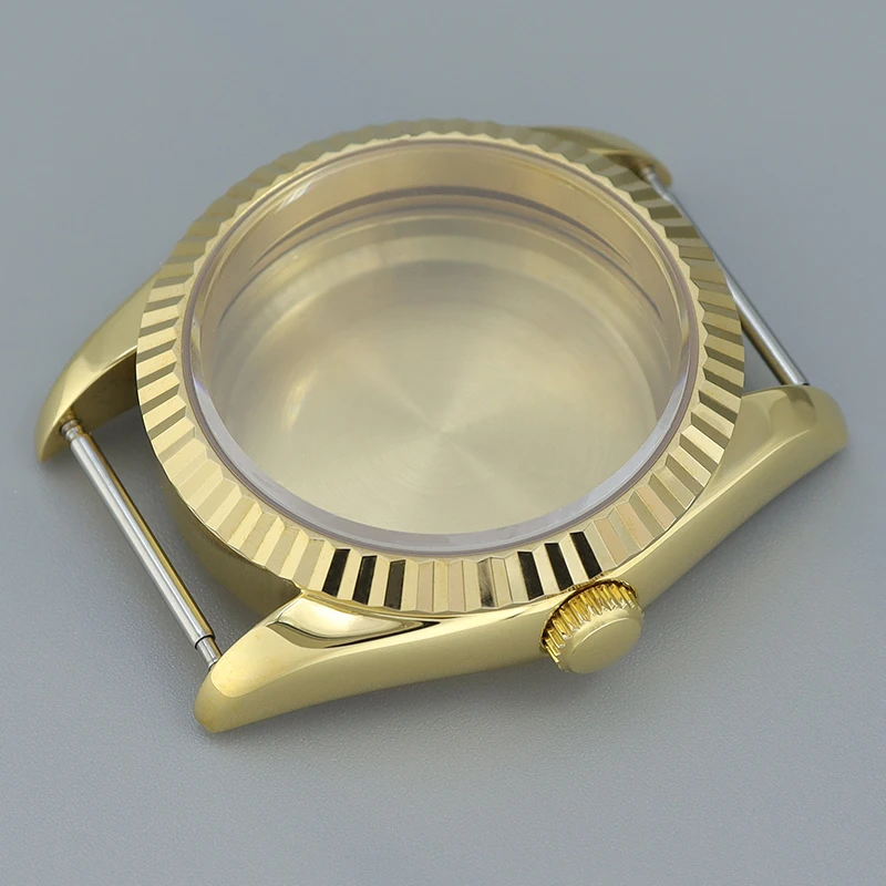 Elegant 36mm/39mm Sapphire Glass Waterproof Watch Case for Custom Mods – Women's Edition