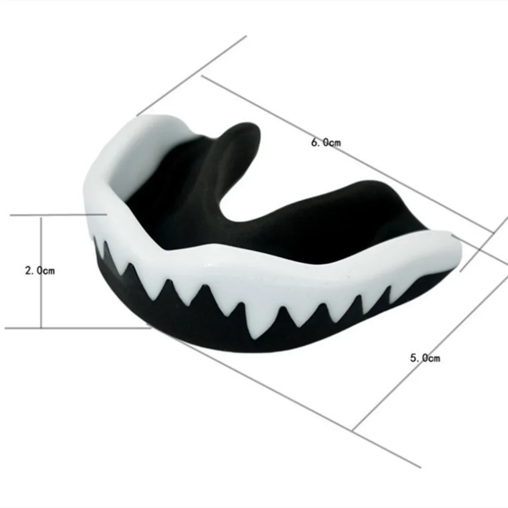 Description Picture 3 of item1PC EVA Adult Mouthguard Teeth Protector Mouthguard Suitable for Boxing Sparring Basketball Rugby Safety Sports Protectors
