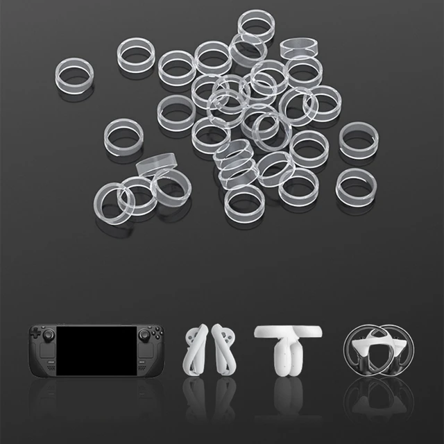 20Pcs/4Pcs 12Pcs Joystick Elastic Guard Ring Invisible Protective Ring for  ps5 PS4 Silicone Ring Cover