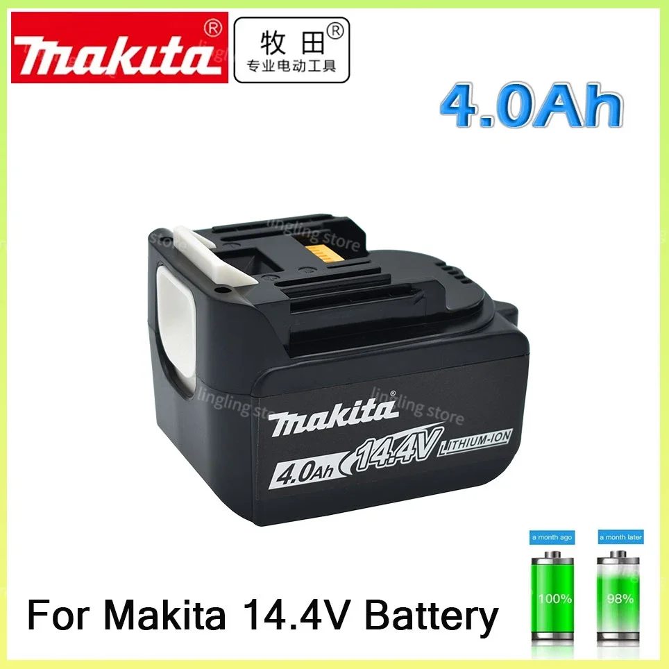 

Makita 4.0Ah 14.4V LED indicator rechargeable battery for Makita BL1430 BL1415 BL1440 196875-4 194558-0 195444-8