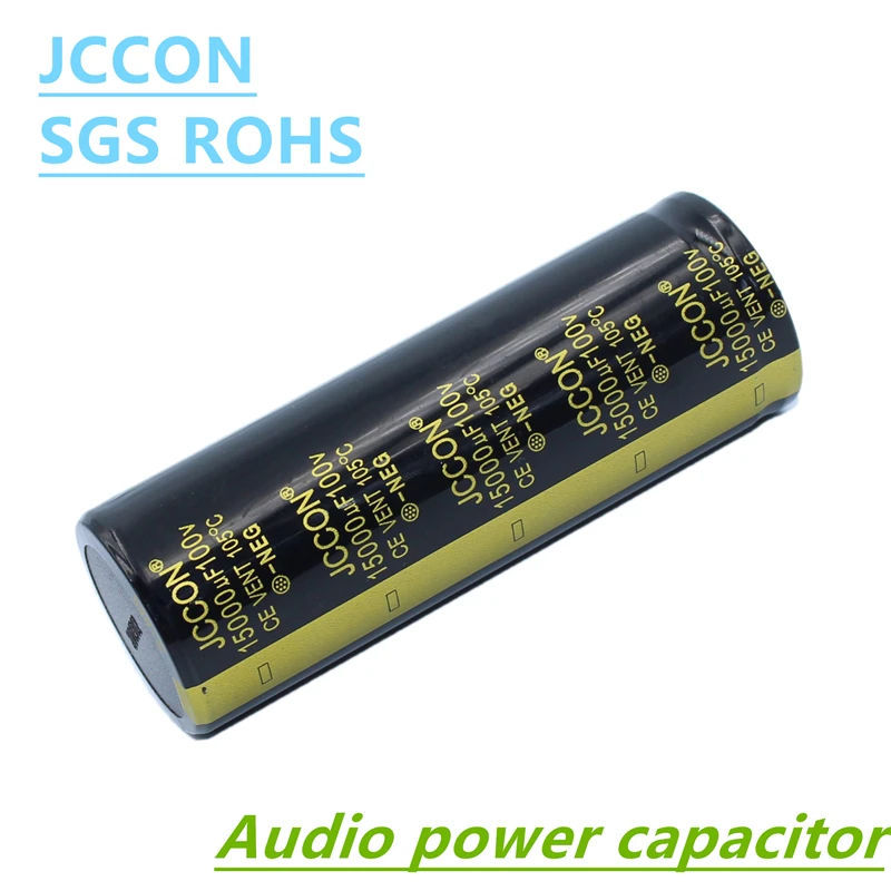 100v15000uf 1Pcs Aluminium Capacitor 100v 22000uf 4-PIN For Power Supply Hifi Amplifier Low ESR