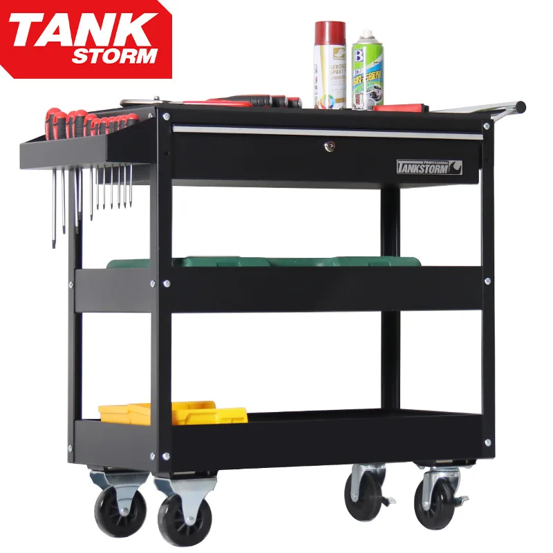 NIVOK Allzweck-Werkzeugwagen, Aufbewahrungsschrank, Organisationsbox, 4