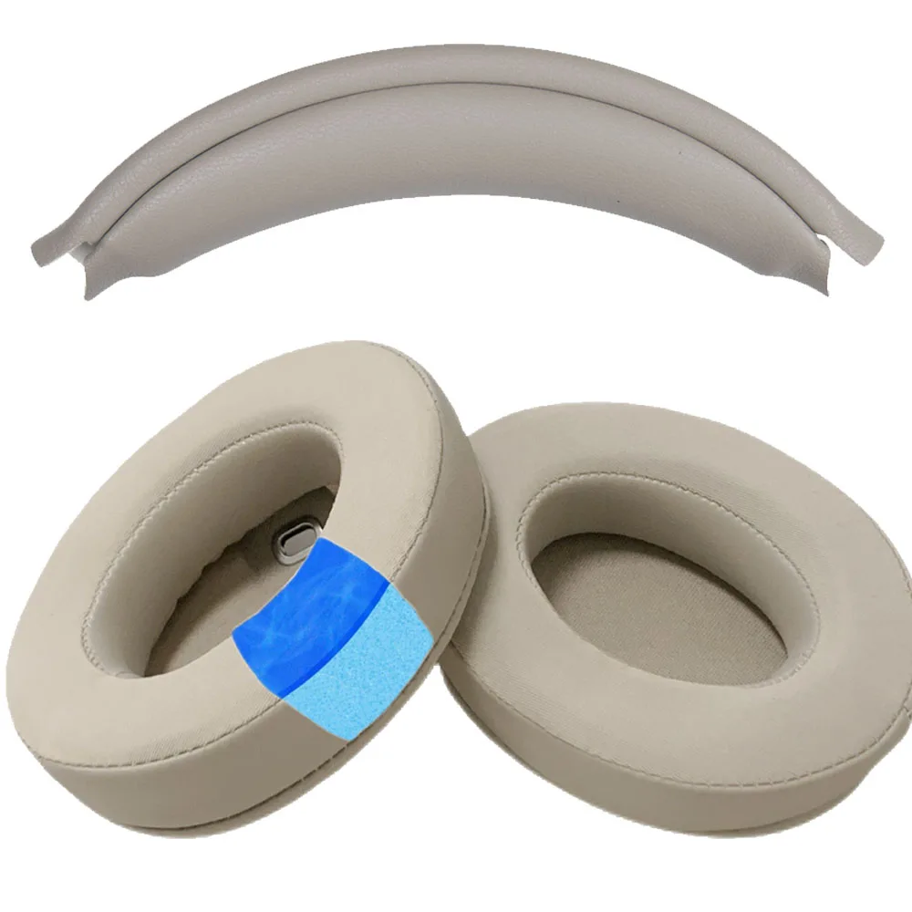 WH1000XM4 Easy Install Headband Earpads for Sony WH-1000XM4 Headphone Replacement Headband Ear Cushion Pad 1000XM4 Headstrap