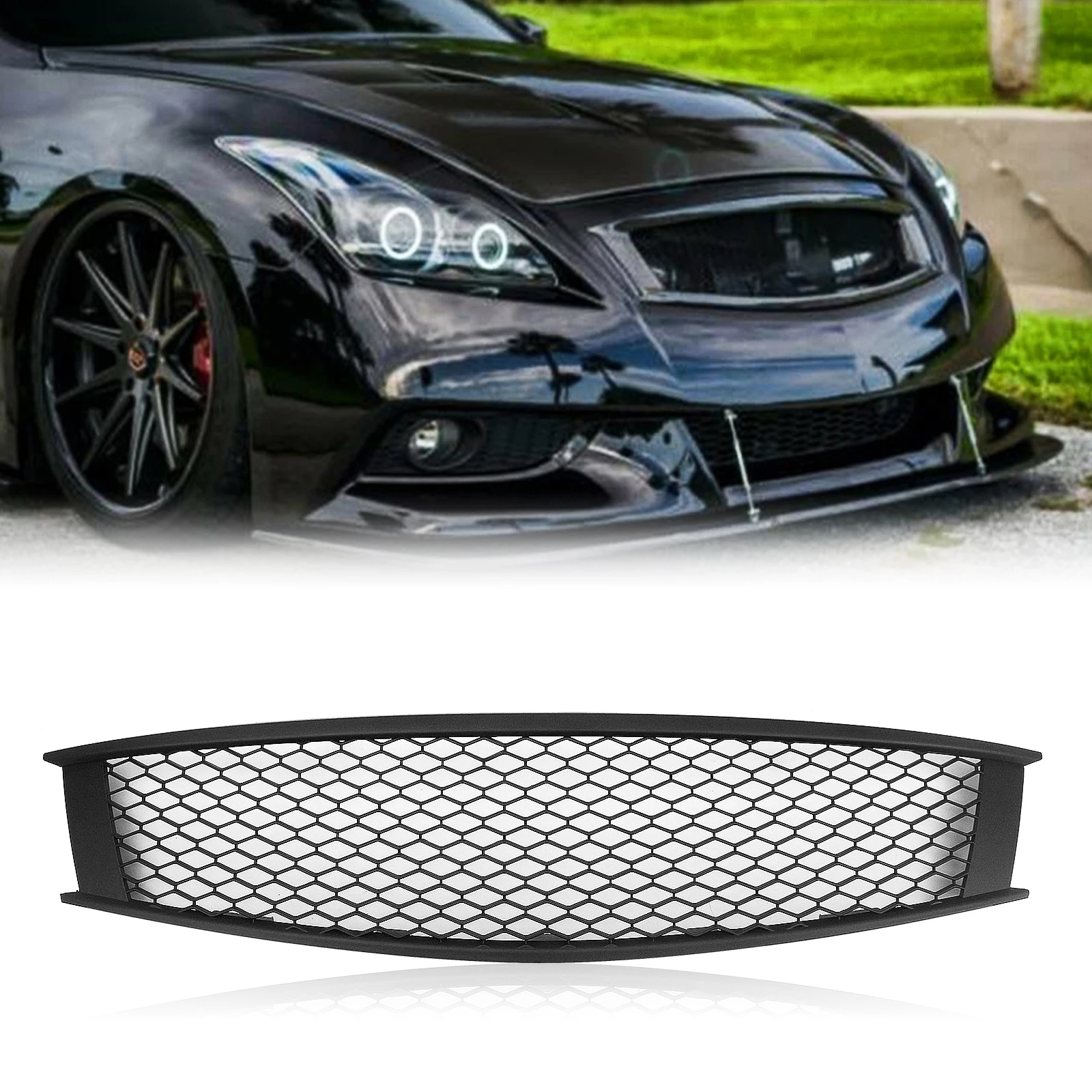 Front Grill Grille For Infiniti G37 Q60 20082013 2 Door