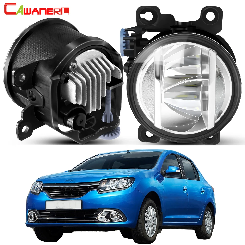 2 X 30W 4000LM High Bright LED Fog Light Assembly For Renault Logan