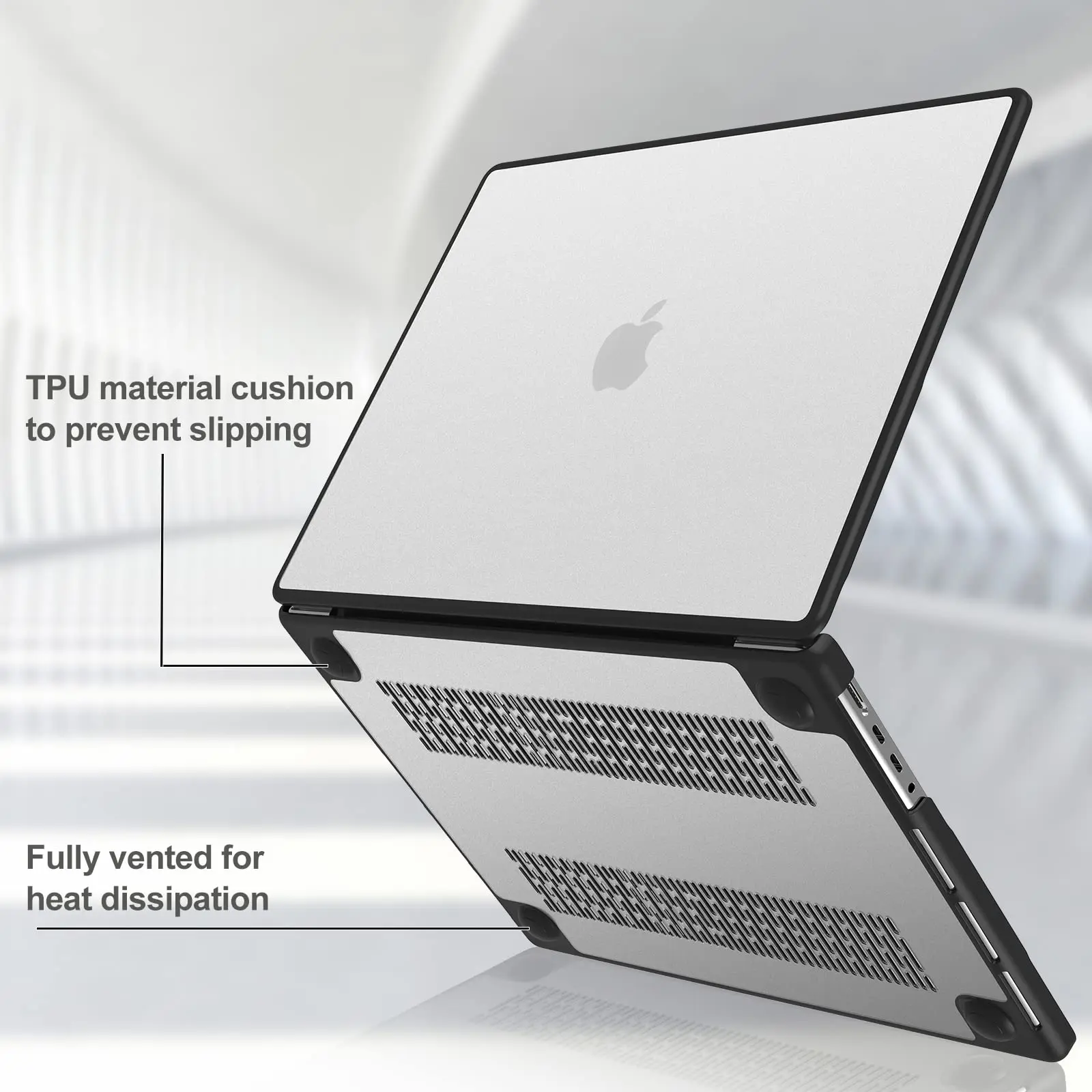 Custodia Per Macbook Pro 14 16 Pollici M3/M2/M1 Pro/Max Chip Case A2991 A2780 A2485 A3113 A2779 A2992 (2023 2022 2021) Formacbook A2941