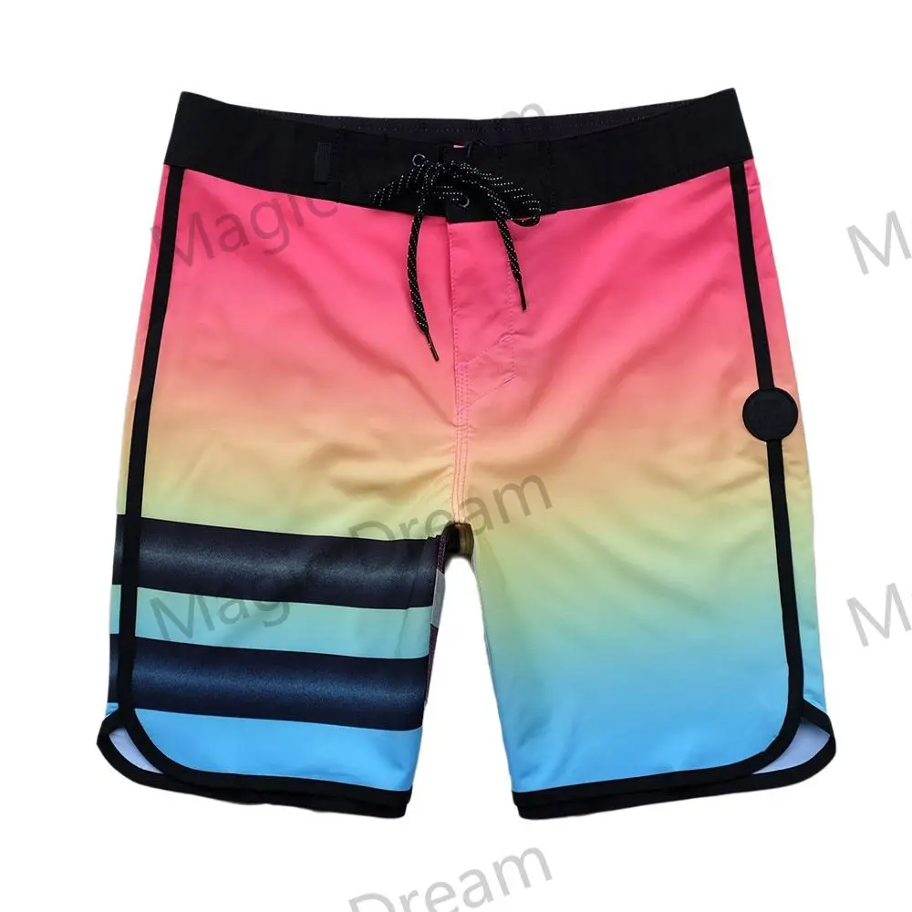 2024 Summer New Waterproof Beach Shorts Men Phantom Bermuda Board Shorts Swim Quick Dry Casual Diving Surfwear Plus Swimwear 6