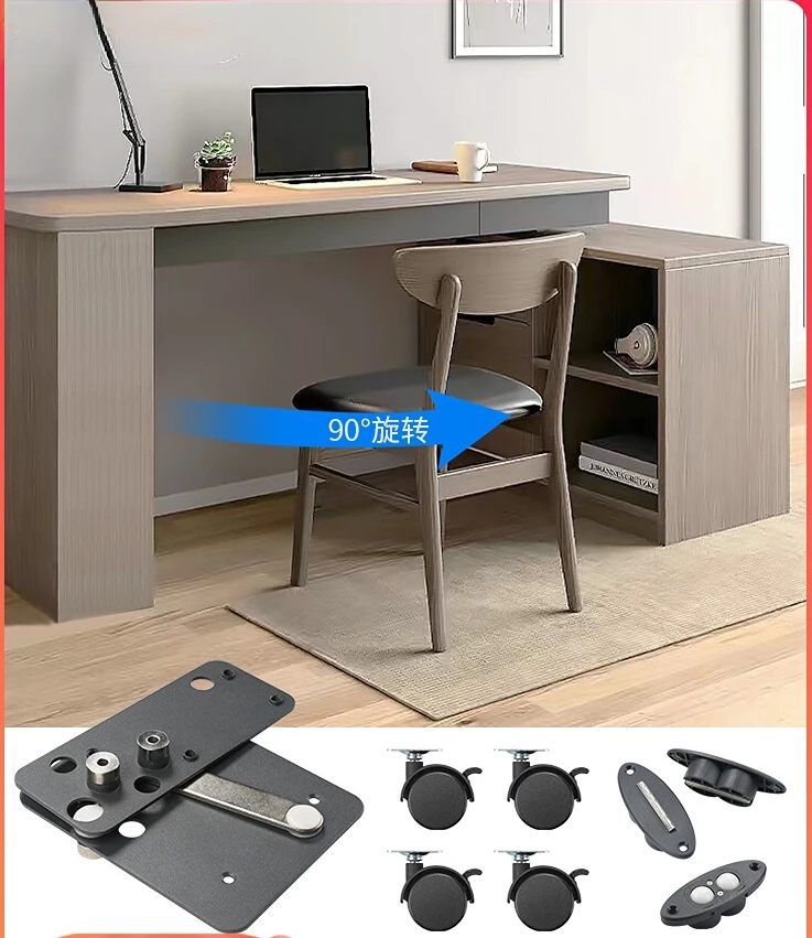 90DegreeRotatingTableHardwareAccessoriesBookDiningTableOffice