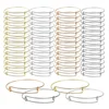 10/20pcs 70mm Expandable Bangle Adjustable Wire Blank Bracelets For DIY Jewelry Making Accessories Supplies Summer Handicraft 1