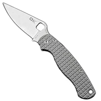 OK-81TI CPM-S30V Blade Titanium Alloy Handle Ceramic Bearings Outdoor Camping Hunting Pocket Folding Knives 2