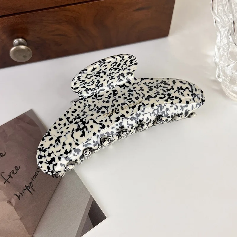 Minimalist Commuter Hair Clip - Versatile Acetate Shark Clip for Women Elegant 2026 New Style Back-of-Head Hair Clip