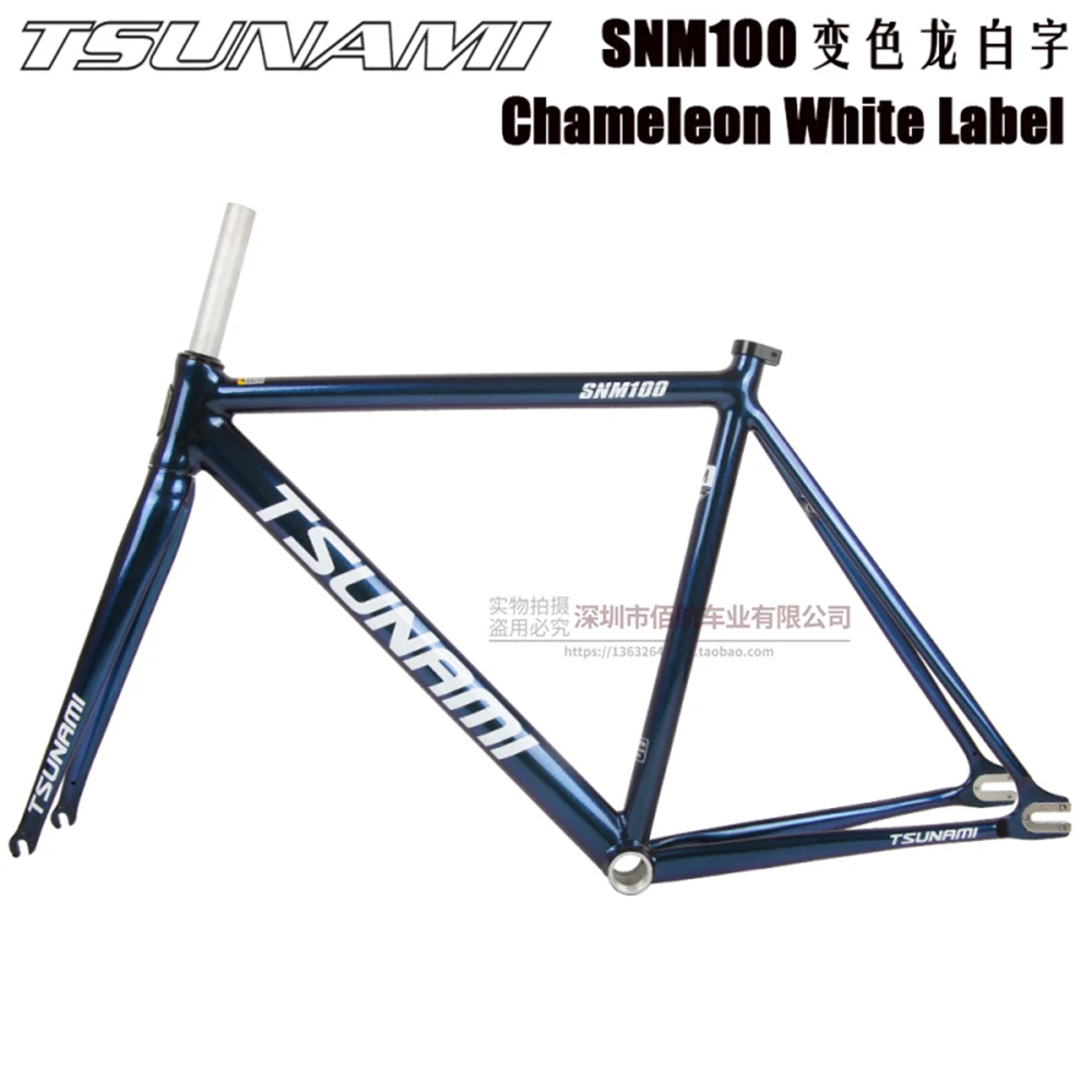 TSUNAMI SNM100 Chameleon 55CM　フレーム TSUNAMI SNM100 Conjunto de Quadro Alumínio 700c Fixed Gear 4 Tamanhos