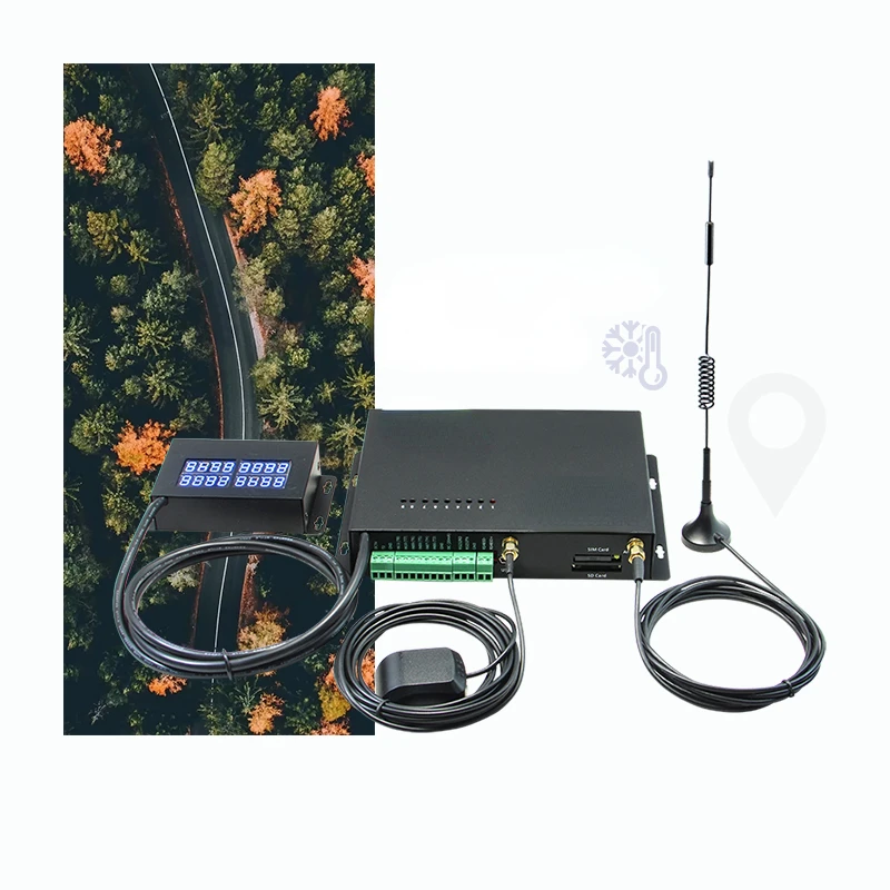 

Data Logger Integrated temperature transmitter for oil/gas pipes network