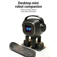AI Interactive Desktop Mini Robot, Multilingual Smart Chat Companion, Dancing Robot with Rechargeable Skateboard, Creative 1