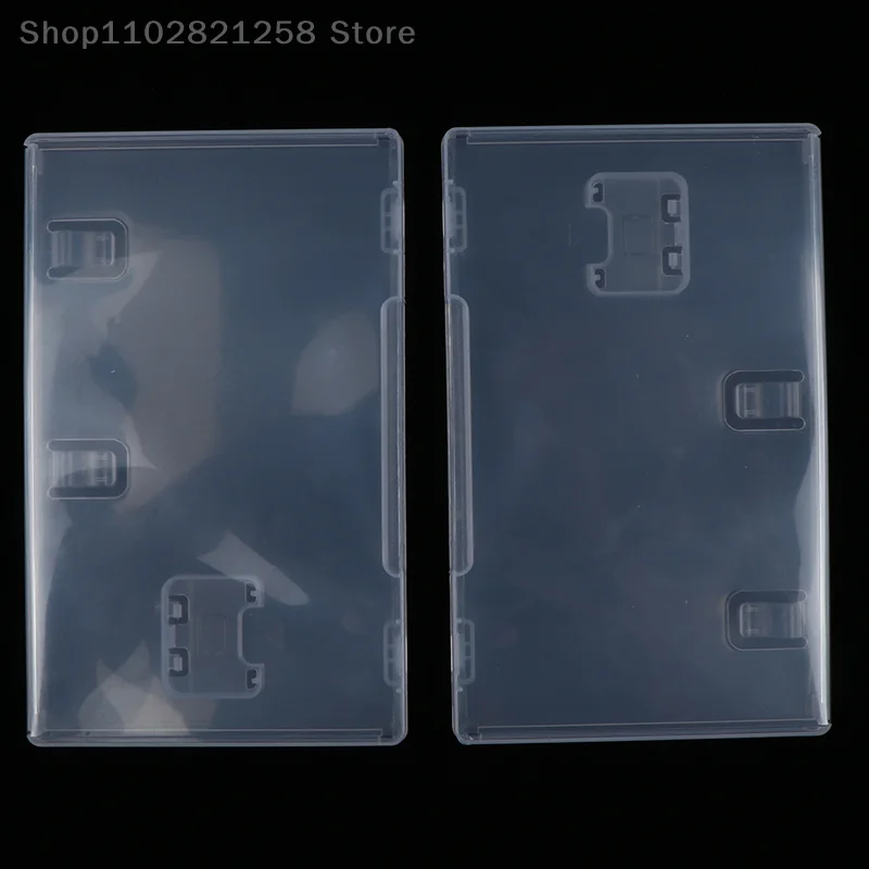 

2Pcs For Switch NS Game Card Transparent Box Card Cartridge Holder Case Shell Brand New High Quality Anti-pressure Dustproof