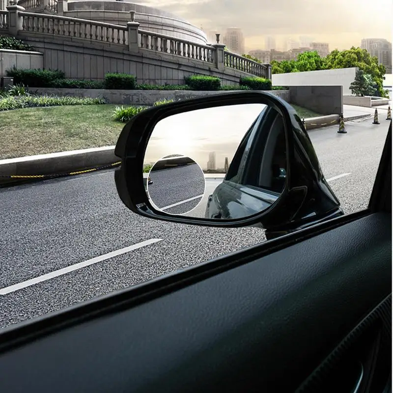 

Car Blind Spot Mirrors 360 Degree Rotating Waterproof Rear View Mirror Car Adjustable Wide Angle Clear Vision Car Accesories