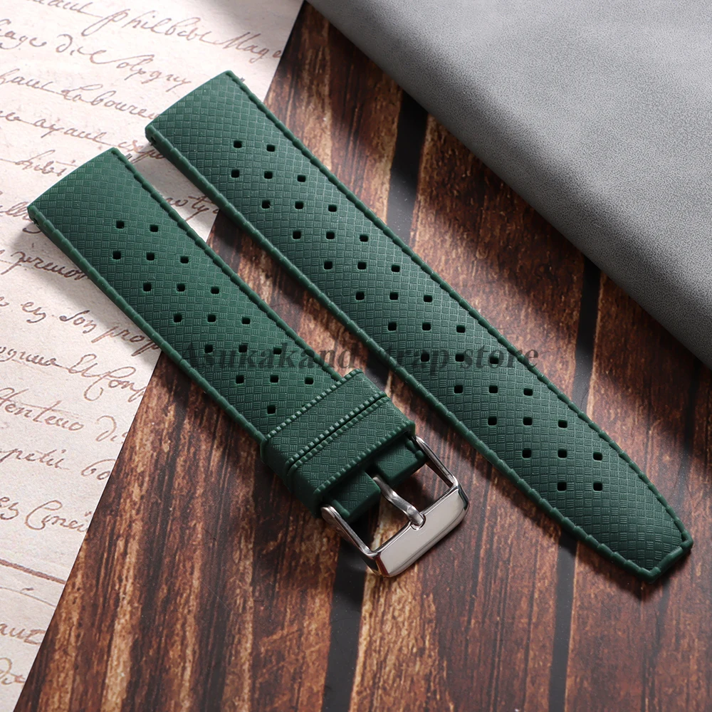 Silicone Tropical Rubber Sport Watchstrap - Unisex