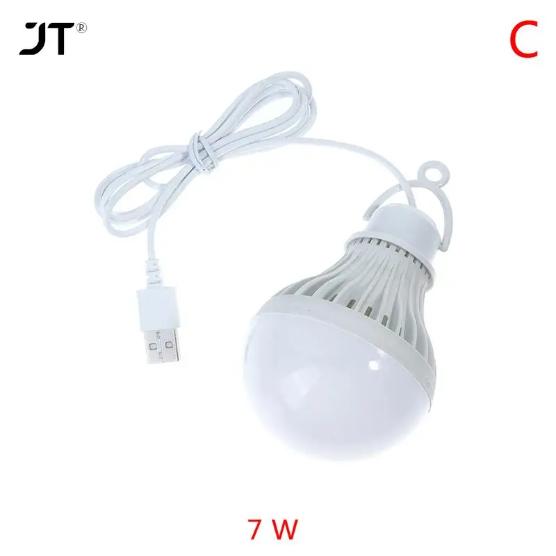 휴대용 캠핑 램프 미니 전구 LED USB 전원, 3W 7W 9W 12W