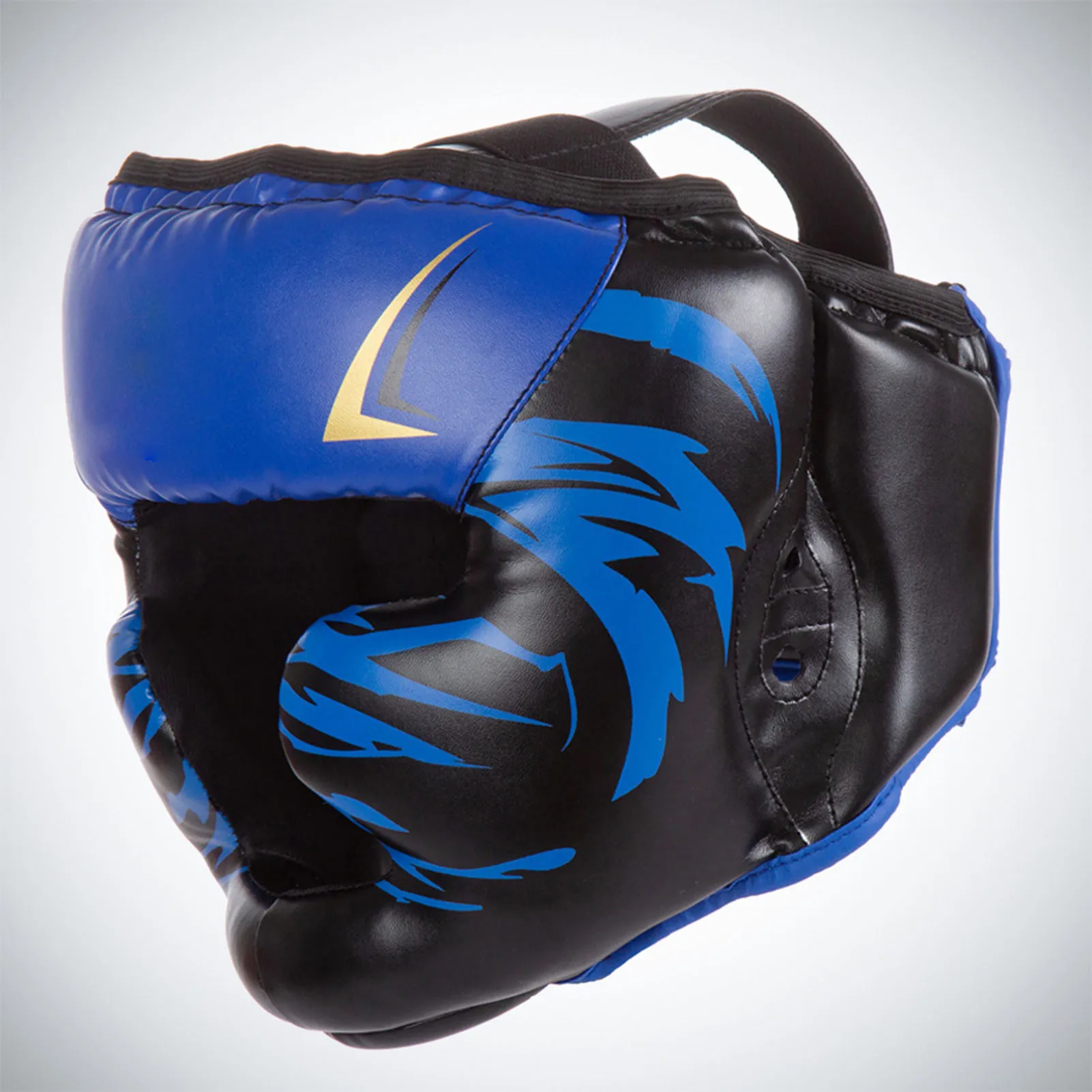 Ensemble Équipement Karaté Avec Protège-Tibias, Casque Et Gants - Arts Martiaux Sanda Muay Thai