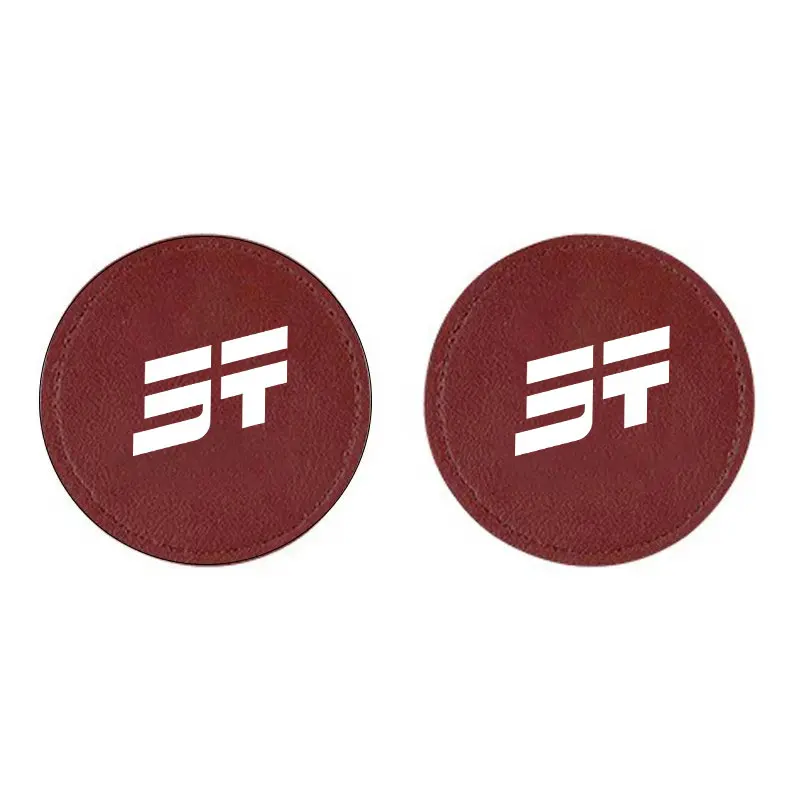 2Pcs Car Coaster Mats Water Cup Bottle Anti-slip Pads with For Chery Jetour Traveler T2 Car Accessories