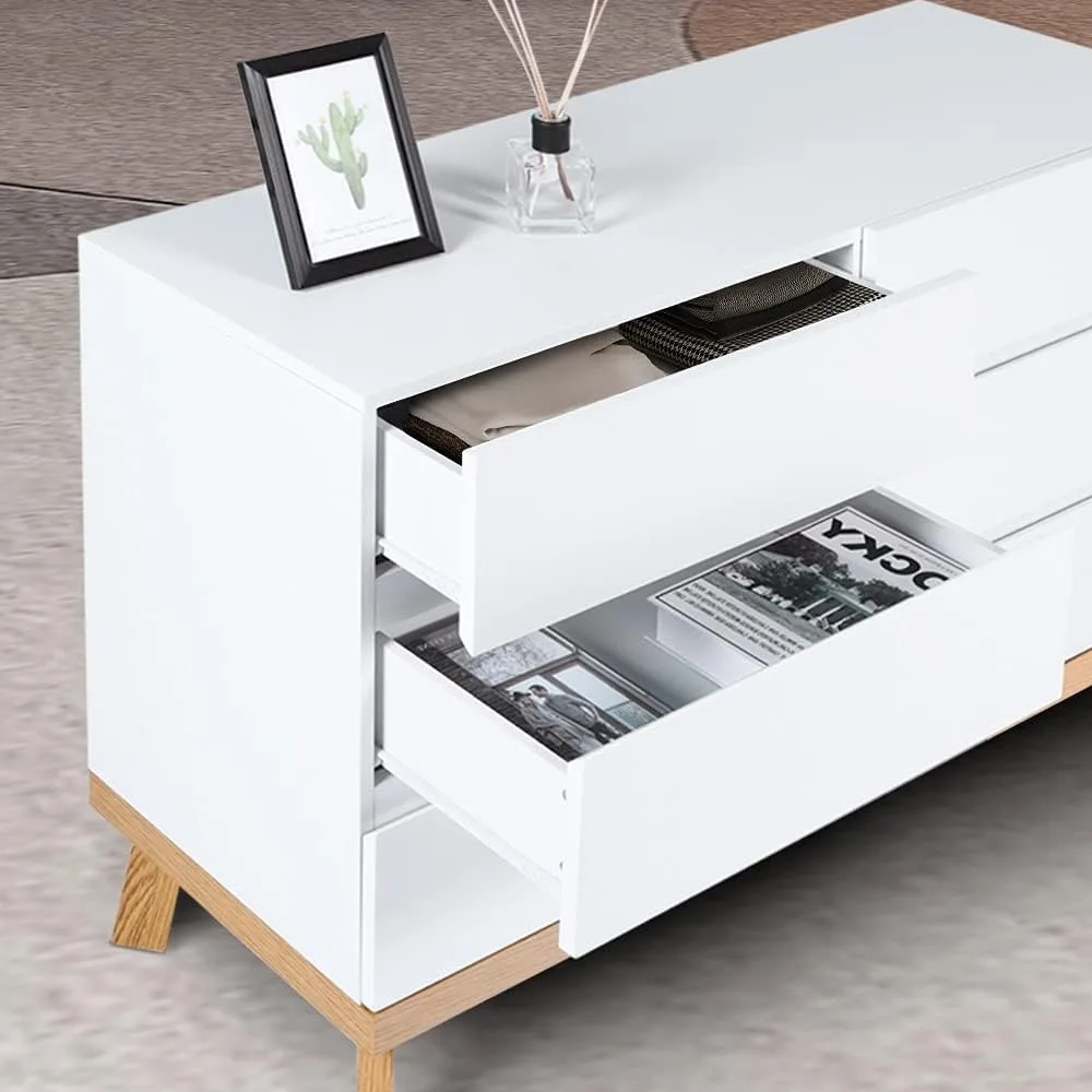 Makeup Vanity Table With Mirror Make Up Woman Dressing Table for Bedroom White Dresser Furniture Chest of Drawers in the Bedroom