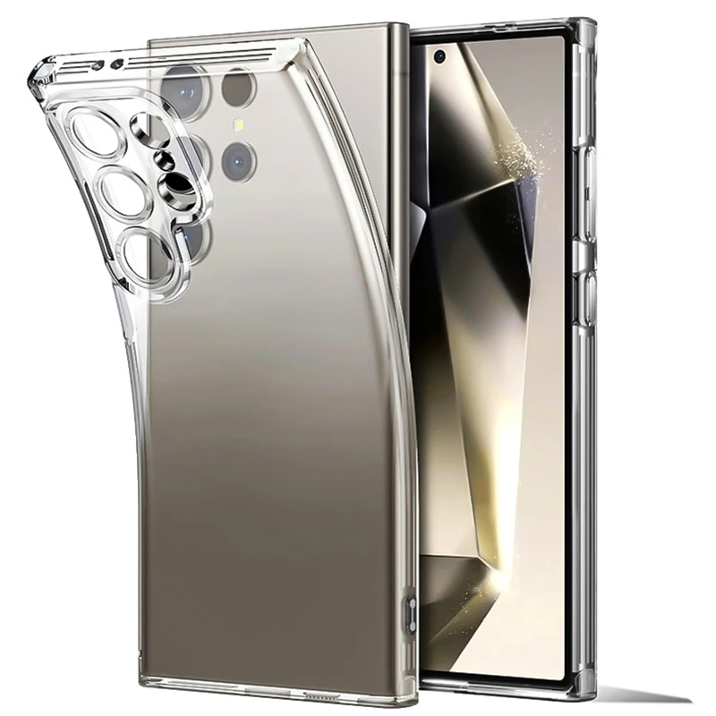 Clear TPU Case Buttons Access